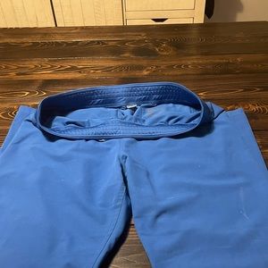 FIGS Womens Livingston™ Basic Scrub Pants Royal Blue in XL